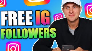Free Instagram Followers 🔥How to Get FREE Instagram Followers 2025 Tutorial iOS & Android