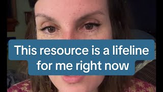This resource is a lifeline for me right now. 