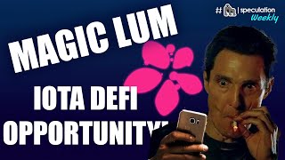 IOTA and SHIMMER DeFi Opportunity - Earn USDT with MAGIC LUM TOKEN! only on Shimmer Sea DEX.
