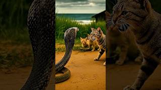 Cobra Attacks the Kittens! 🐍🐱