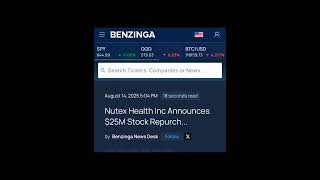 $NUTX is a no brainer epic play that can have a massive squeeze #shortsqueeze #pennystocks