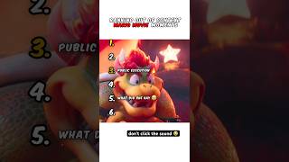 Ranking Mario Movie Moments 😭