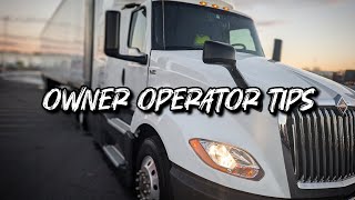 Owner Operator Maintenance Tips to Save Money
