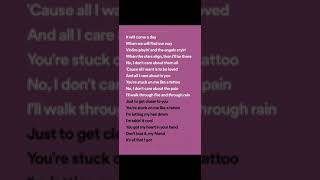 Tattoo 🎶  #tattoo #loreen #songlyrics #musiclyrics #musicviral #music