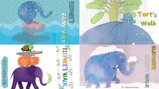 Elephee’s Walking Series 🐘 |Picture Book Animation in English | ぞうくんのさんぽ 合集 | 儿童英文绘本动画合集