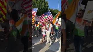 india and usa flags together #indiausapartnership