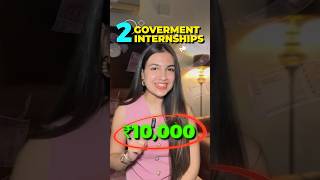 Paid Govt Internships (10k-20k/month) in India 2025 ✅️ Earn money as College student🔥 #shorts #india