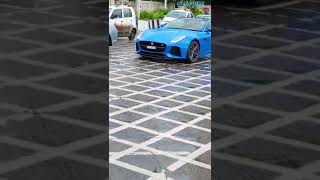 MUMBAI'S RAREST JAGUAR F-TYPE SVR ENTRY #SHORTS#INDIA#MUMBAI#FTYPESVR#JAGUAR#SUPERCARS#CARS#RARECARS