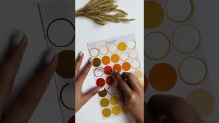 Embroidery hoop Decor DIY #shorts #embroideryhoop #homedecor #wallart