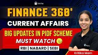 Finance Current Affairs RBI NABARD SEBI Preparation | Current Affairs MCQs | Finance 360 by EduTap