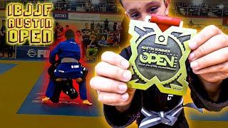Noah's Intense Battles At IBJJF Austin Open 2024 - Jiu Jitsu Tournament Highlights!