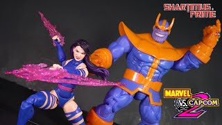 Marvel Legends Psylocke & Thanos GamerVerse Target Exclusive Marvel vs Capcom 2-Pack Figure Review