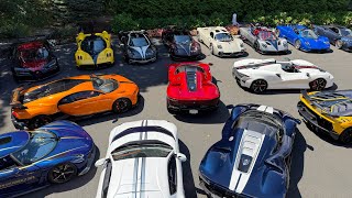 Hypercar Meeting At A Billionaire’s Castle