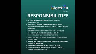 🚀 Want to Start Your Career in Digital Marketing? Apply Now! #fresherswelcome #internship2025