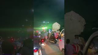 5th day Ganesh immersion at Tankbundu #hyderabadganesh2024#trending#tankbunddurgamatanimajjanam