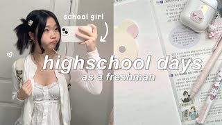PINTEREST SCHOOL GIRL 🍦 whats in my bag, festival, fun w friends, student gov, + updates