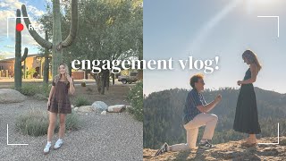 ENGAGEMENT VLOG! | med school fall break, getting engaged, spending time in AZ and CA