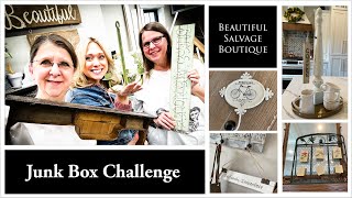 Trash to Home Decor?!?! Junk Box Challenge