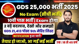 India Post GDS Recruitment 2025 | Post Office Recruitment 2025 | India Post GDS New Vacancy 2025