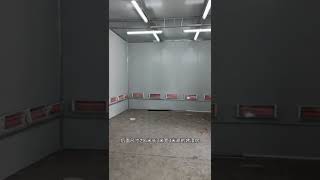 Large paint booth #paintbooth #paintingroom #spraypaint #spraybooth #painting #autorepair #painting
