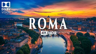 ROMA 4K ULTRA HD [60FPS] - Inspiring Cinematic Music With Beautiful Cityscape - 4K Nature Film