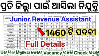 Odisha District Wise Govt Jobs 2025// Odisha JRA & JA Vacancy 2025// Latest Govt Job Vacancy 2025