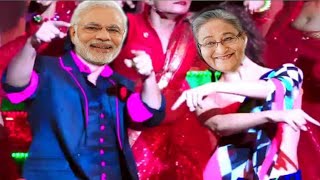 Narendra Modi Funny New Dance । Modi and Hasina Funny New Dance Video 2021