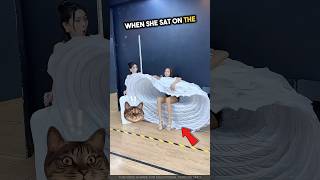 She Taught Her How To Sit In Her Wedding Dress 👰