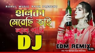 Halka Merechi Vai Lal Pani Dj | হালকা মেরেছি ভাই লার পানি dj | Tiktok Viral Dj |