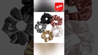 Satin Scrunchies for Women/Girls SAME 5 COLORS AS PIC | Premium #trending #shorts #viral
