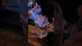 How to make professional Sambuca drink  #viral #viral2023 #drinks #shorts