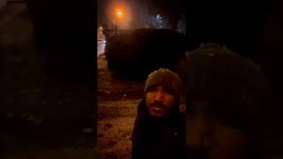 Snow ❄️Falls Poland Krakow | #snow #europe #2024 #2025 #new #poland #krakow #europianunion #schengen