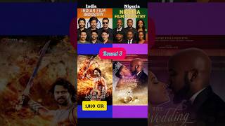 India vs Nigeria | Top 3 Highest Grossing Movies Battle | Box Office Comparison 2025#shorts