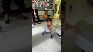 Cooper’s Big Steps and Jumps!