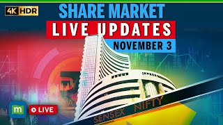 Share Market Live: Nifty recovers 130 pts, Sensex 420 pts from day's low; telecom, realty rally | 4K