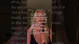 escapism (sped up) lyrics