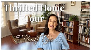 Thrifted Home Decor Tour + My 5 Top Thrifting Tips