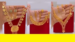 New Gold Necklace & Bangles Designs | Dubai & Indian Jewelry ll Gold 🥇 Necklace ll 