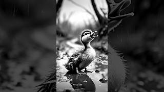 The Lost Duckling and the Brave Puppy #AnimalStory#DucklingAndPuppy#Heartwarming#KindnessTale#Shorts