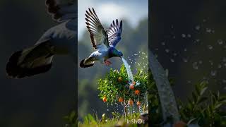 🔥 “बड़ा कबूतर ने जलते 😢🍊#MotivationalStory #3DAnimation #KabutarStory #SadStory #EmotionalShorts#ai