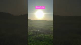 Sunset in Wylie Texas, USA
