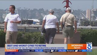 California cities rank low on 'best places to retire' list