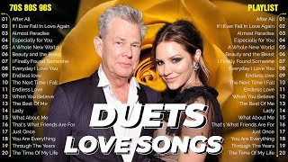 Beautiful Duet Love Songs 80's 90's 💟 Kenny Rogers, David Pomeranz, Cher & Peter Cetera...