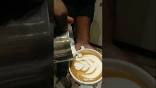 New style latte art# art from inspiration# latteartdiaries