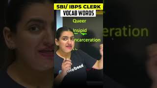 SBI / IBPS Clerk Vocab Words 2025 | Score Boosting Vocabulary 💯 | #sbiclerk2025 #ibpsclerk2025