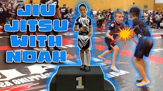 Noah's Thrilling Jiu Jitsu Competitions - 2nd Place At NAGA & 1st Place Champion At AGF!