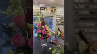 Make at glass ,Art of flower