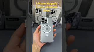 Apple I Phone Magsafe transparent covers #business #delhiwholesaler #iphonecase #shorts
