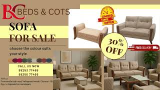 Beds & cots - Big Sofa Sale! Enjoy up to 30% off on luxurious and stylish sofas.