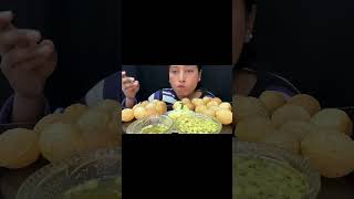 EATING SPICY PANIPURI CHALLENGE | GOLGAPPA EATING CHALLENGE #shorts#trending #eatingshow #asmrsounds